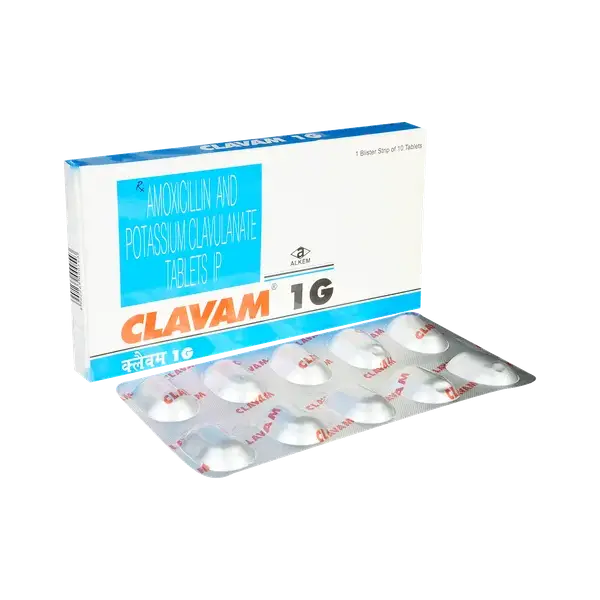 Clavam 1g Tablet